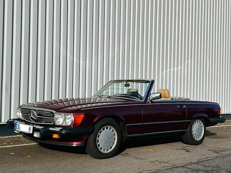 Gebraucht Mercedes 560 231 PS (169 kW) 1986 Rot Cabrio
