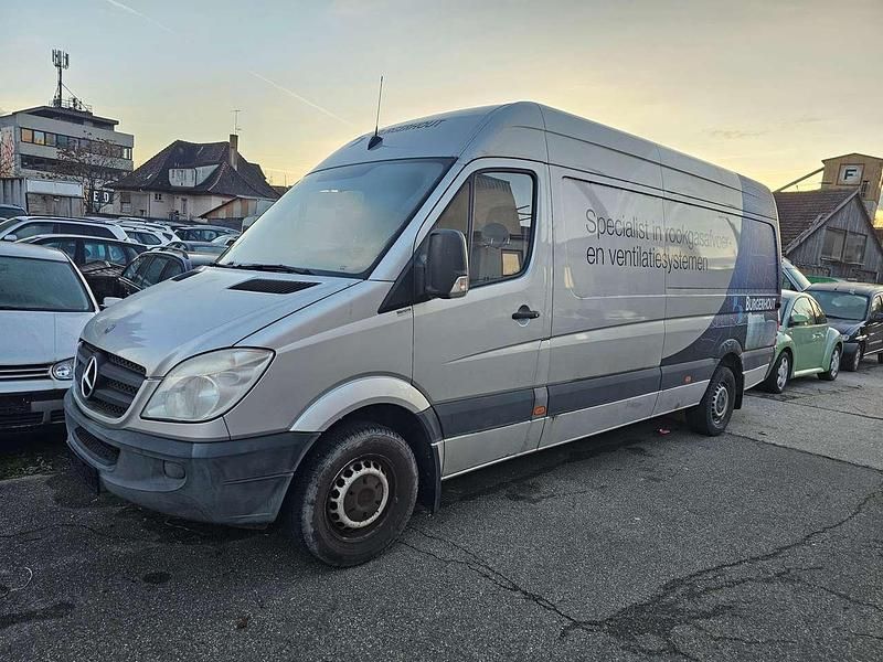 Brillantsilber metallic Gebraucht 2009 Mercedes Sprinter Van | 11.500 € (Guter Preis) - Bild 1/4