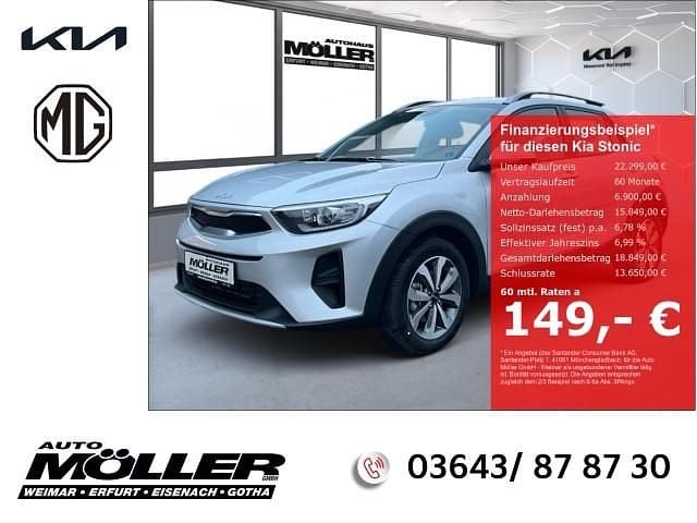 Neu Kia Stonic Vision 101 PS (74 kW) 2025 Silber SUV