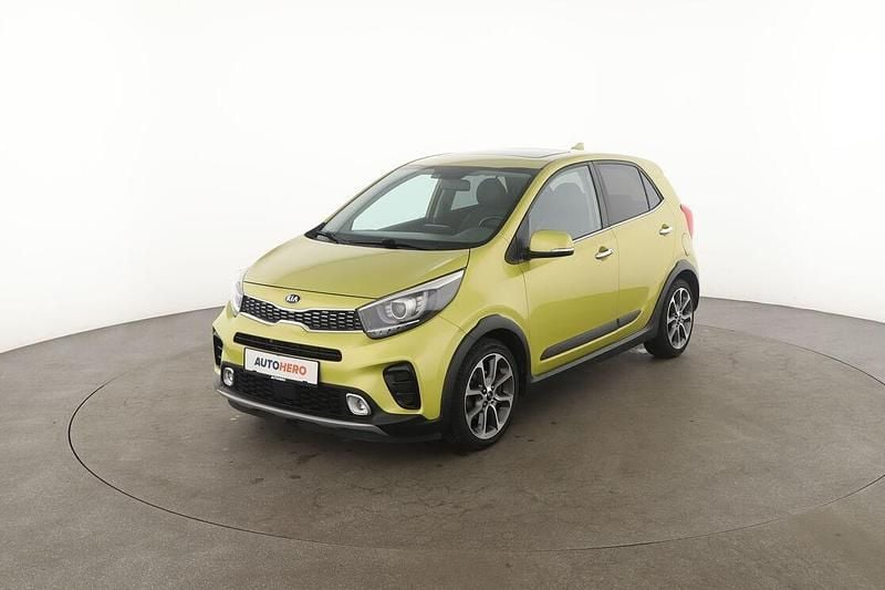 Grün Gebraucht 2019 Kia Picanto X-Line Kleinwagen | 12.530 € (Fairer Preis) - Bild 1/3