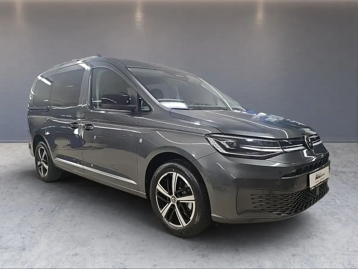 Uusi VW Caddy Maxi Style 116 HP (85 kW) 2026 Harmaa Tila-auto