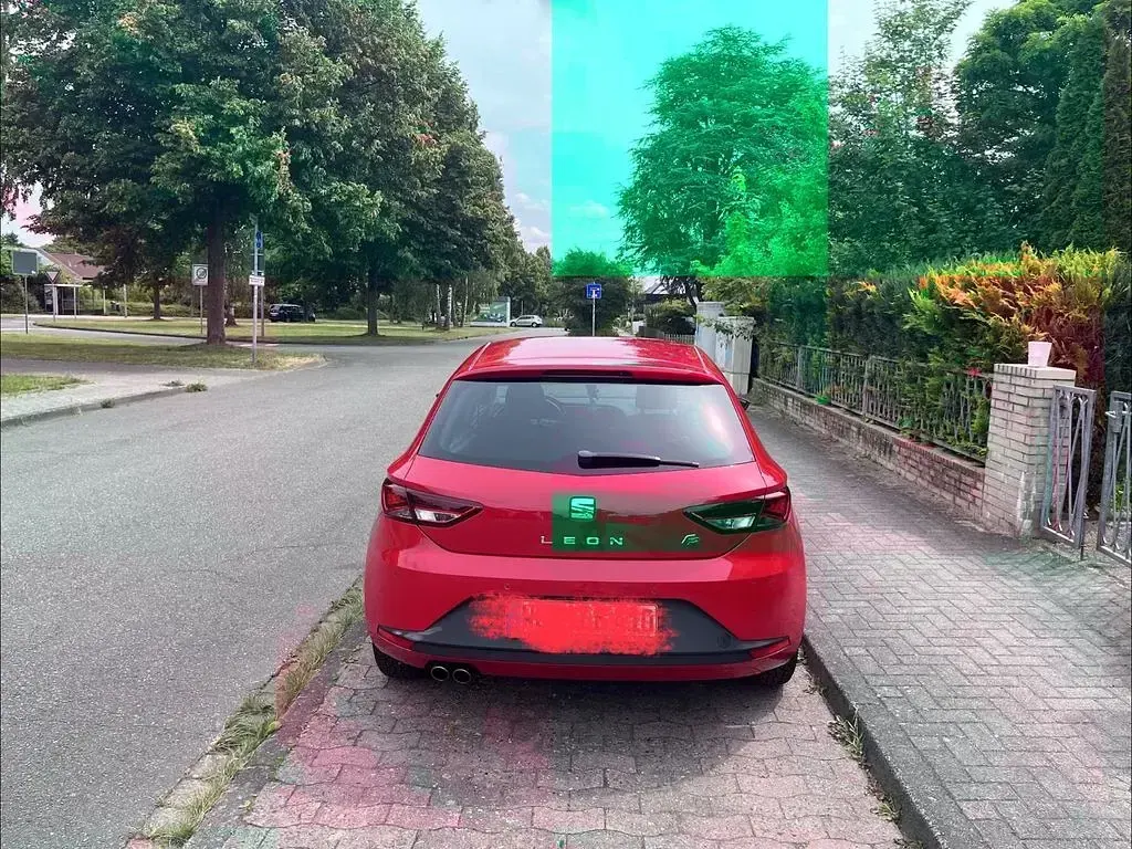 Gebraucht Seat Leon FR 140 PS (102 kW) 2013 Rot Limousine
