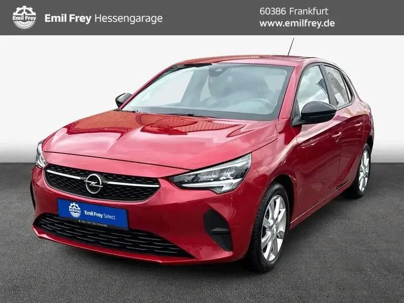 Kardio rot metallic Gebraucht 2023 Opel Corsa Edition Limousine | 15.950 € (Fairer Preis) - Bild 1/4