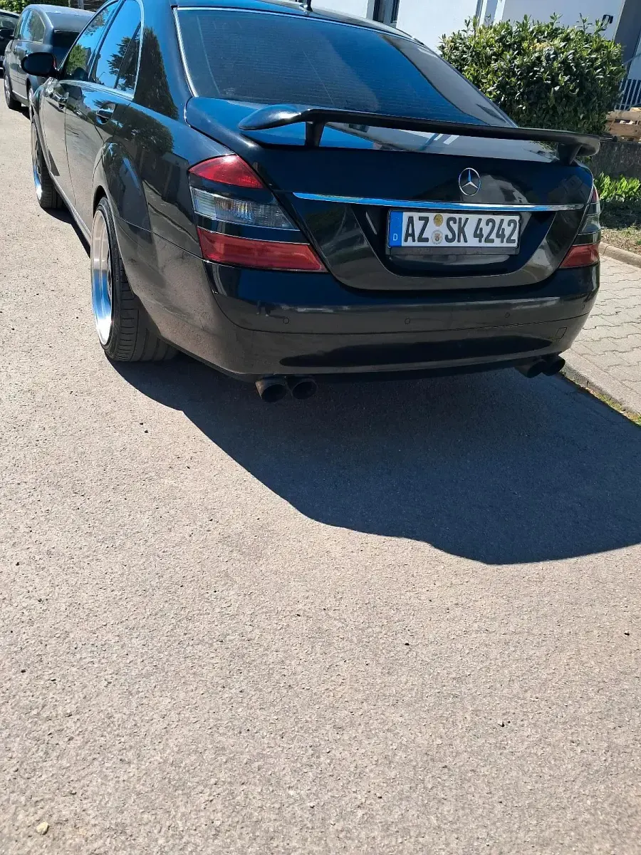 Gebraucht Mercedes S320 2008 Schwarz Limousine