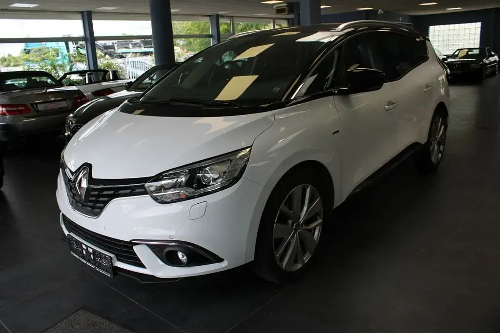 Gebraucht Renault Grand Scénic IV LIMITED 140 PS (102 kW) 2019 Weiß Van / Kleinbus