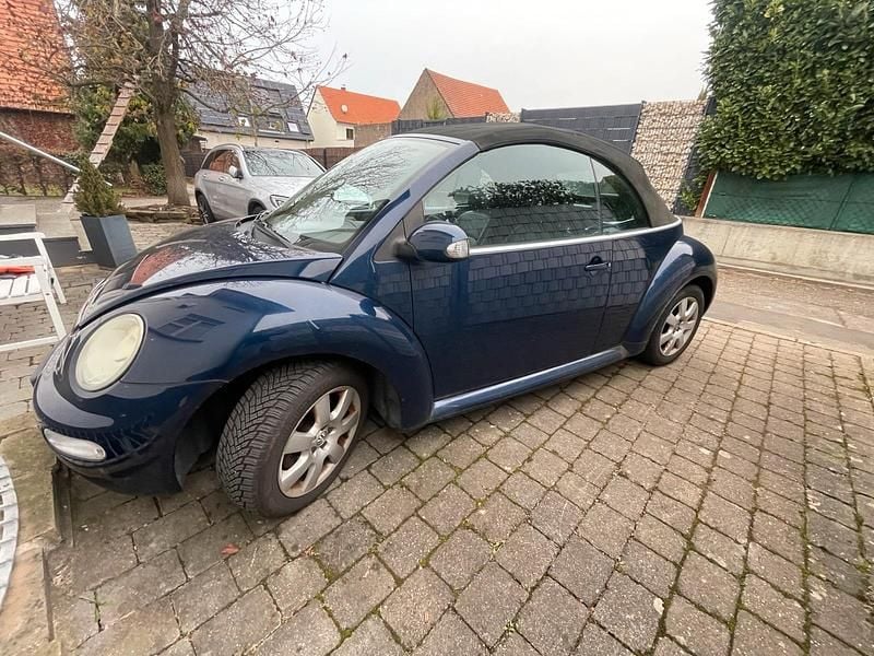 Blau Gebraucht 2003 VW Beetle Cabrio | 2.000 € (Superpreis) - Bild 1/4