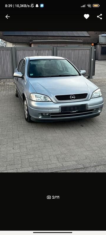 Gebraucht Opel Astra 101 PS (74 kW) 2002 Grau Coupé