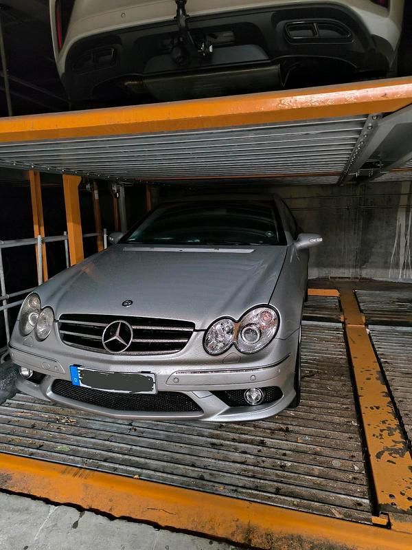 Gebraucht Mercedes CLK200 AMG 2005 Silber Coupé