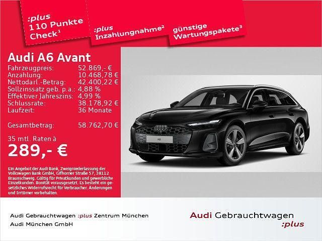 Gebraucht Audi A6 Performance 204 PS (150 kW) 2025 Schwarz Kombi