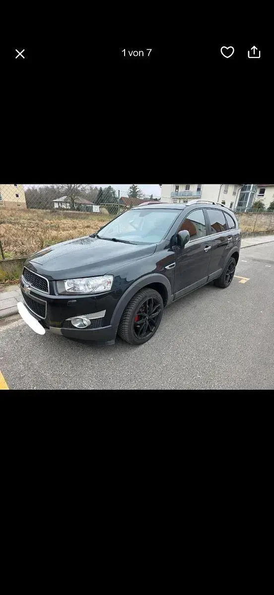 Gebraucht Chevrolet Captiva LTZ 184 PS (135 kW) 2012 Schwarz SUV