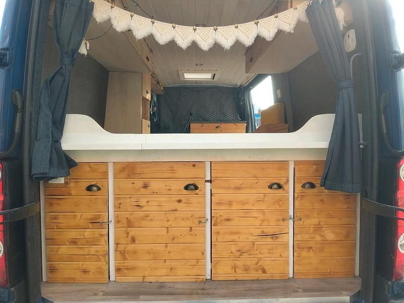 Gebraucht VW Crafter 109 PS (80 kW) 2008 Blau Van