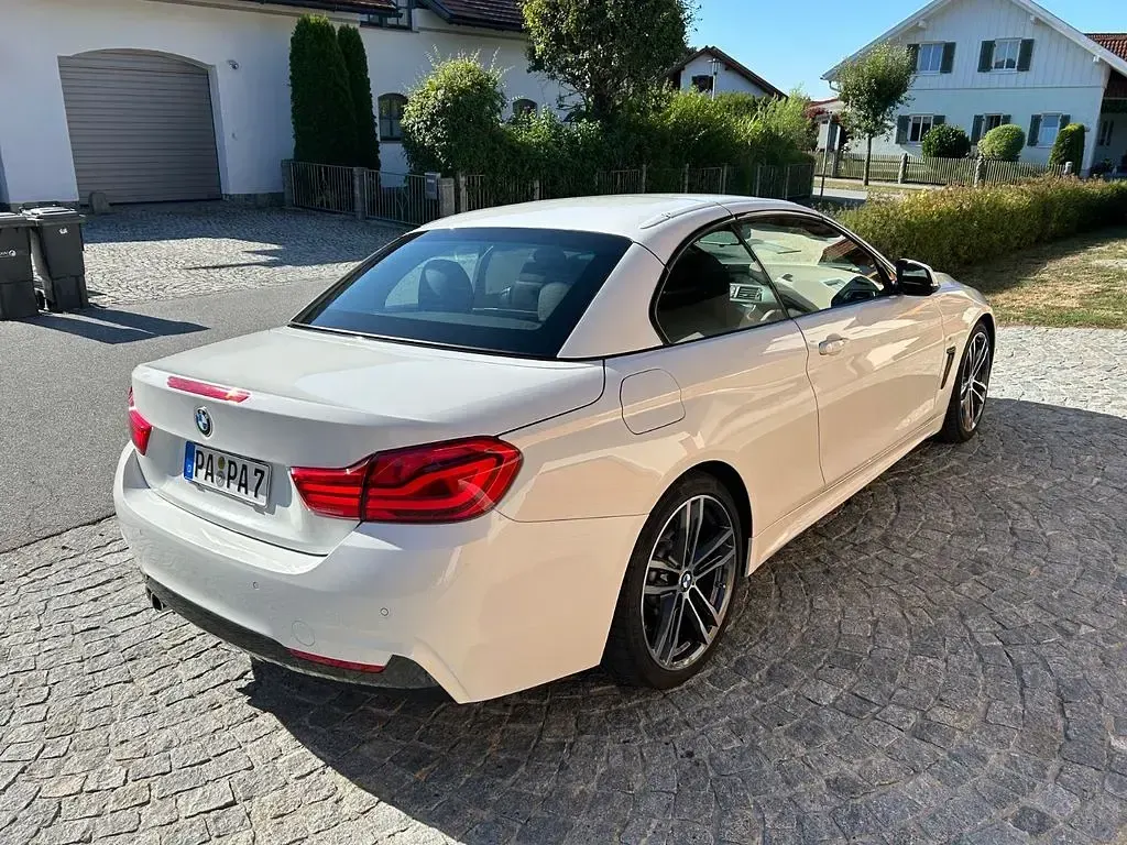 Gebraucht BMW 430 Cabriolet M Sport 258 PS (189 kW) 2017 Weiß Cabrio