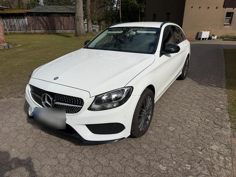 Gebraucht Mercedes C200 AMG 204 PS (150 kW) 2016 Weiß Kombi