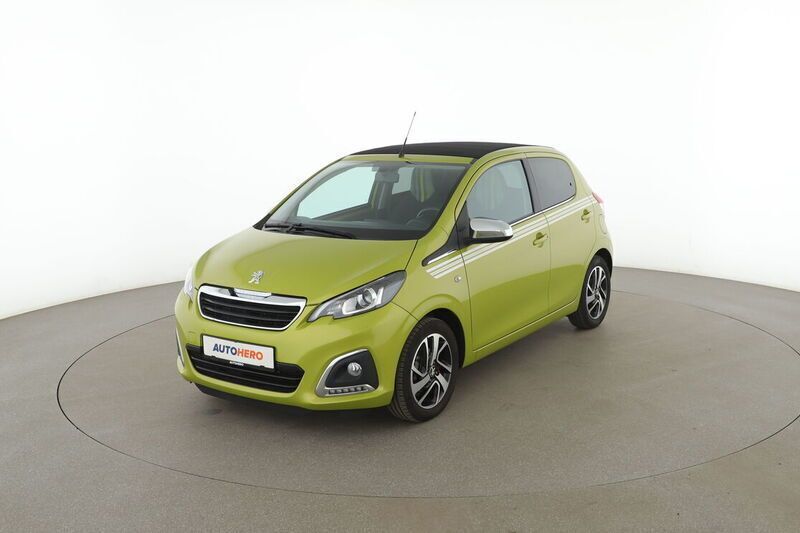Grün Gebraucht 2020 Peugeot 108 Top! Collection Kleinwagen | 10.890 € (Fairer Preis) - Bild 1/4