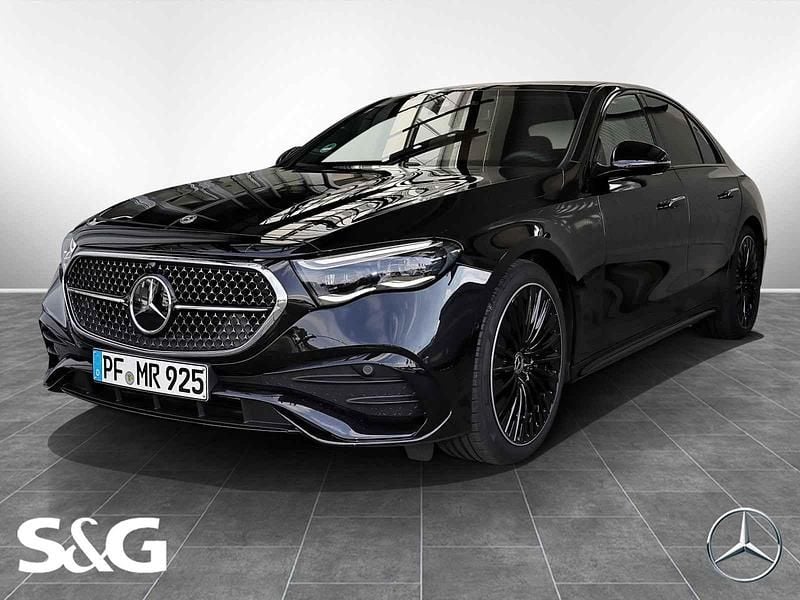 Gebraucht Mercedes E200 AMG 204 PS (150 kW) 2025 Metalliclack obsidianschwarz Limousine