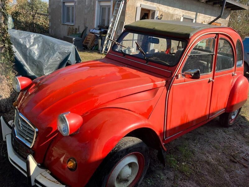 Rot Gebraucht 1988 Citroën 2CV Kleinwagen | 5.900 € - Bild 1/4