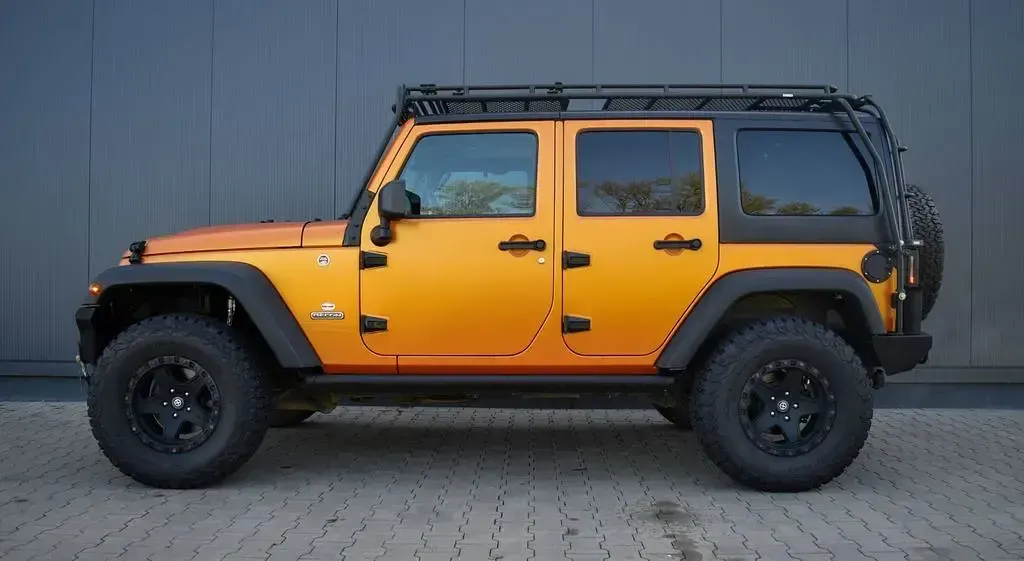Gebraucht Jeep Wrangler Unlimited Rubicon 284 PS (208 kW) 2018 Schwarz SUV