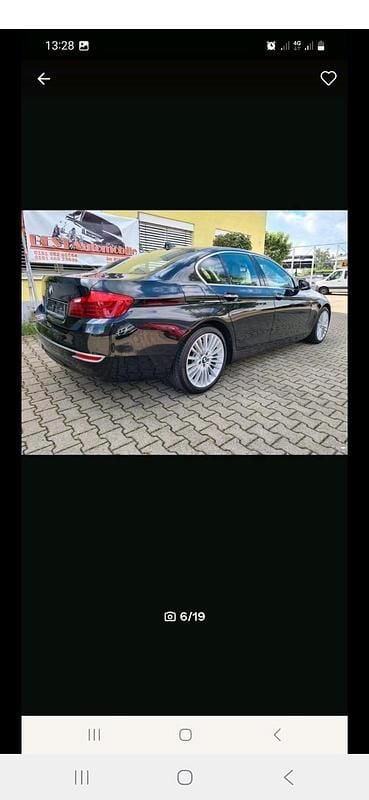 Schwarz Gebraucht 2016 BMW 520 Luxury Line Limousine | 14.500 € (Fairer Preis) - Bild 1/4