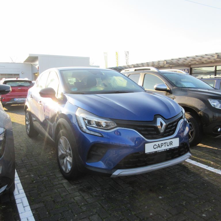 Blau Gebraucht 2022 Renault Captur Zen SUV | 18.987 € (Fairer Preis) - Bild 1/4