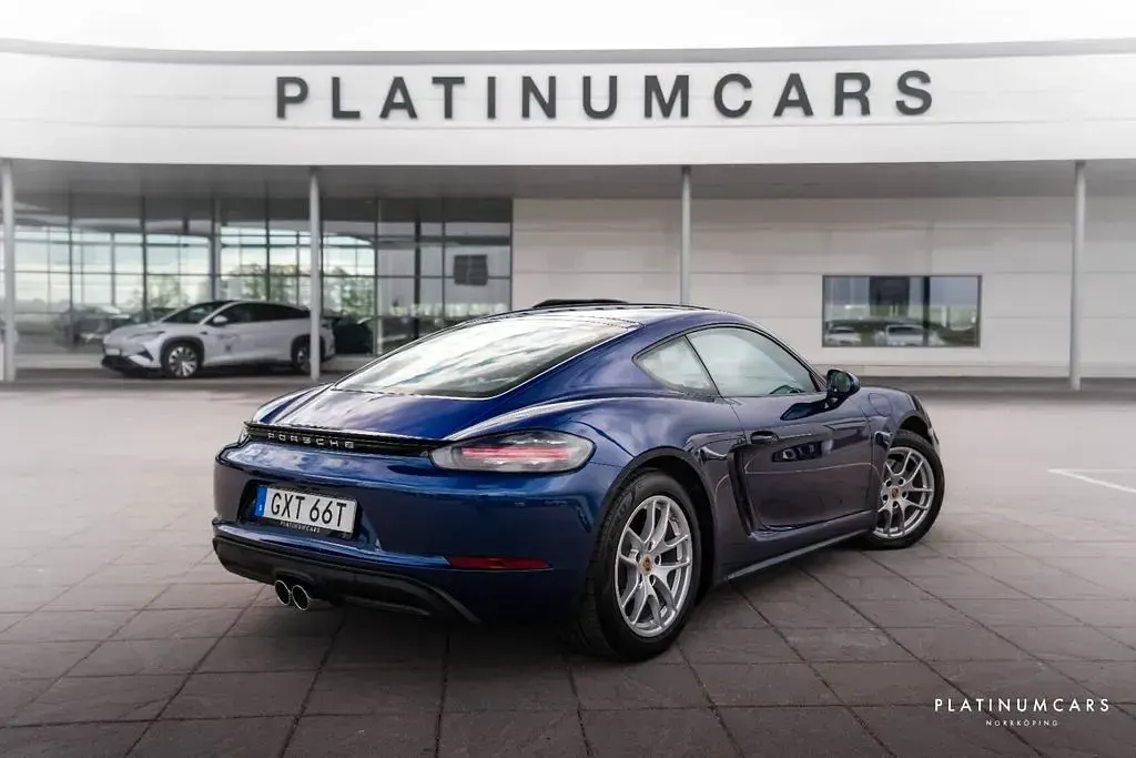 Gebraucht Porsche 718 Cayman 299 PS (219 kW) 2021 Blau Coupé