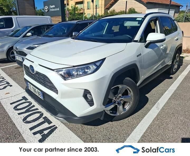 Weiß Gebraucht 2021 Toyota RAV4 Hybrid SUV | 24.926 € (Superpreis) - Bild 1/4