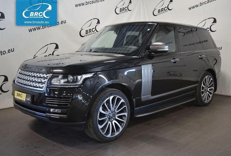 Schwarz Gebraucht 2013 Land Rover Range Rover Autobiography SUV | 23.001 € (Teuer) - Bild 1/4