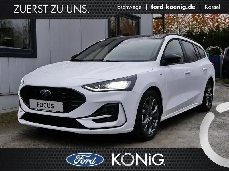 Neu Ford Focus ST-Line 155 PS (114 kW) 2025 Frozen white (weiß) Kombi