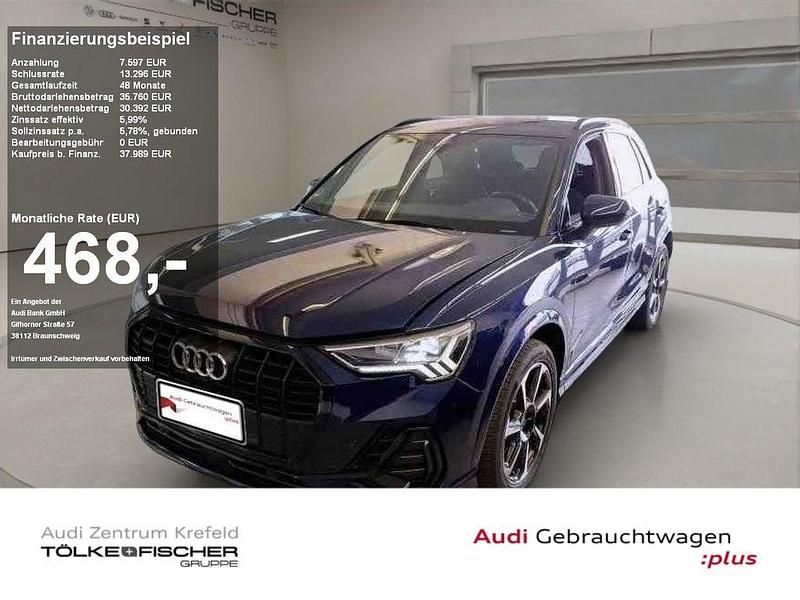 Gebraucht Audi Q3 Ambiente 200 PS (147 kW) 2022 Navarrablau metallic SUV