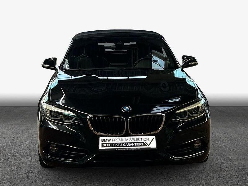 Gebraucht BMW 218 Sport Line 136 PS (100 kW) 2019 Schwarz Cabrio