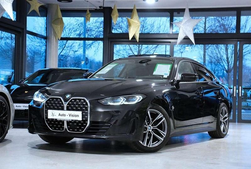 Schwarz Gebraucht 2022 BMW 420 Gran Coupé Sport Line Coupé | 28.190 € (Teuer) - Bild 1/3