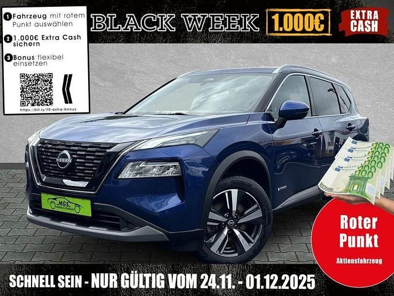 Blue (metallic) Gebraucht 2024 Nissan X-Trail N-Connecta SUV | 31.890 € (Guter Preis) - Bild 1/4