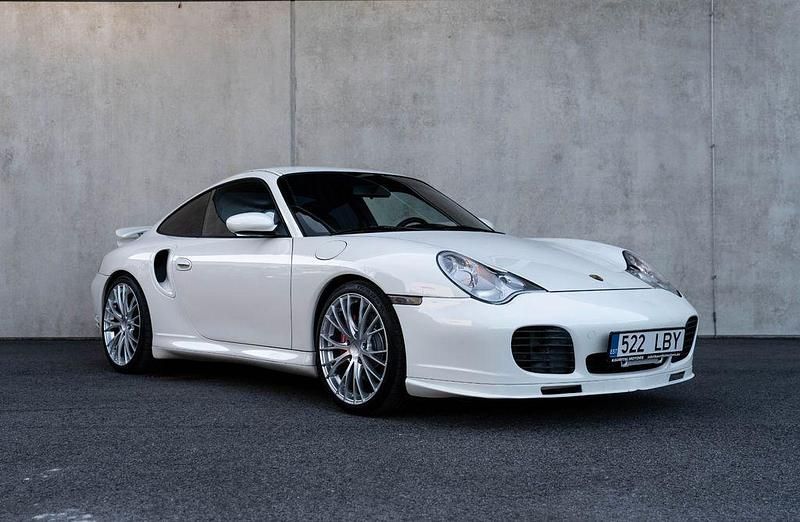 Gebraucht Porsche 911 Turbo 420 PS (308 kW) 2001 Weiß Coupé