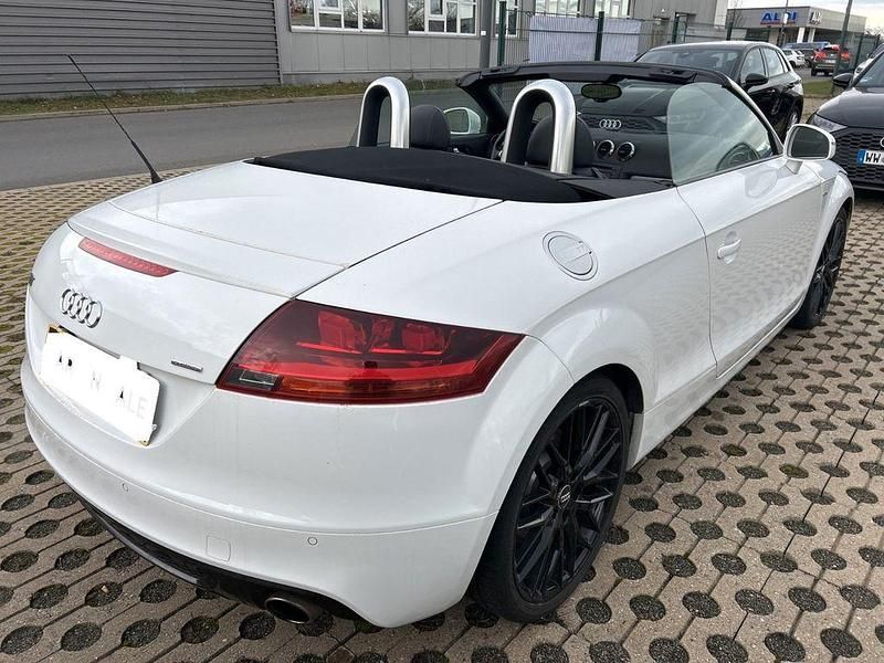 Gebraucht Audi TT Roadster S-Line 250 PS (183 kW) 2008 Weiß Cabrio
