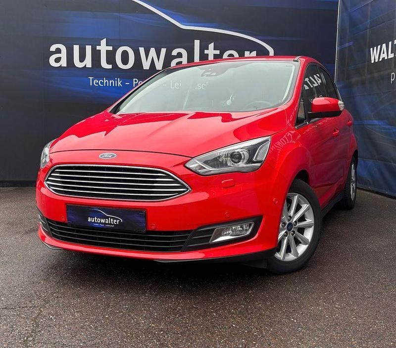 Gebraucht Ford C-MAX Titanium 150 PS (110 kW) 2018 Rot Van / Kleinbus