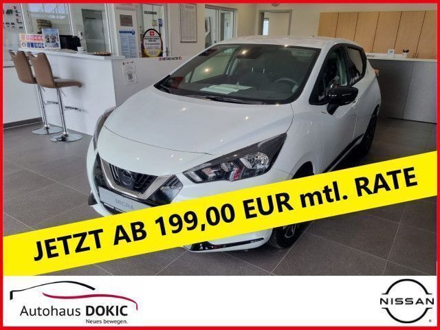 White pearl Gebraucht 2022 Nissan Micra Style Edition Kleinwagen | 17.990 € (Etwas zu teuer) - Bild 1/4