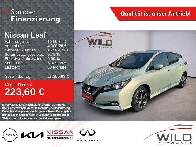 Spring cloud Gebraucht 2020 Nissan Leaf Tekna Kleinwagen | 19.590 € (Fairer Preis) - Bild 1/4