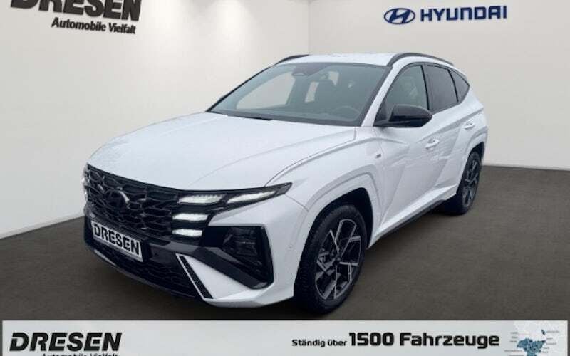 Weiß Neu 2025 Hyundai Tucson N Line SUV | 38.350 € (Fairer Preis) - Bild 1/4