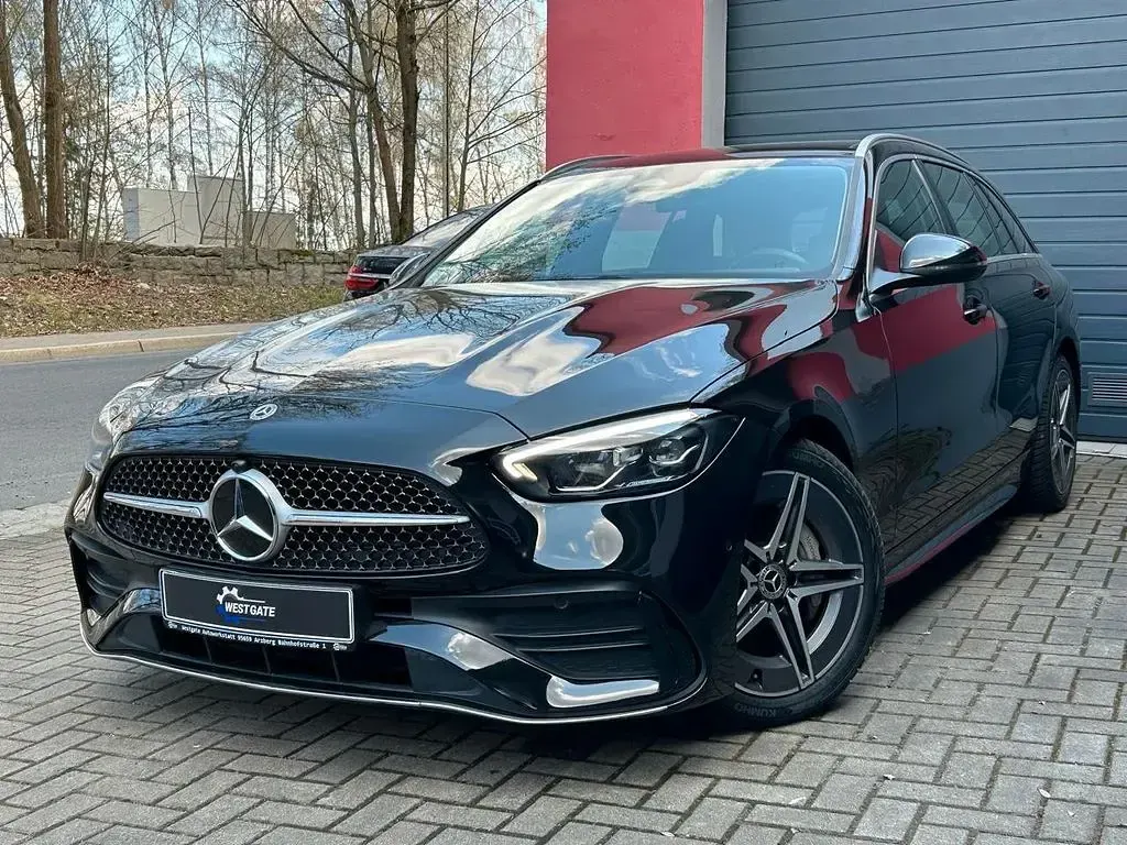 Gebraucht Mercedes C220 200 PS (147 kW) 2021 Schwarz Limousine