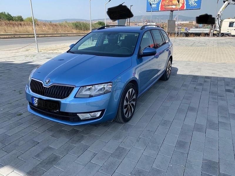 Blau Gebraucht 2015 Skoda Octavia Kombi | 10.100 € (Teuer) - Bild 1/4