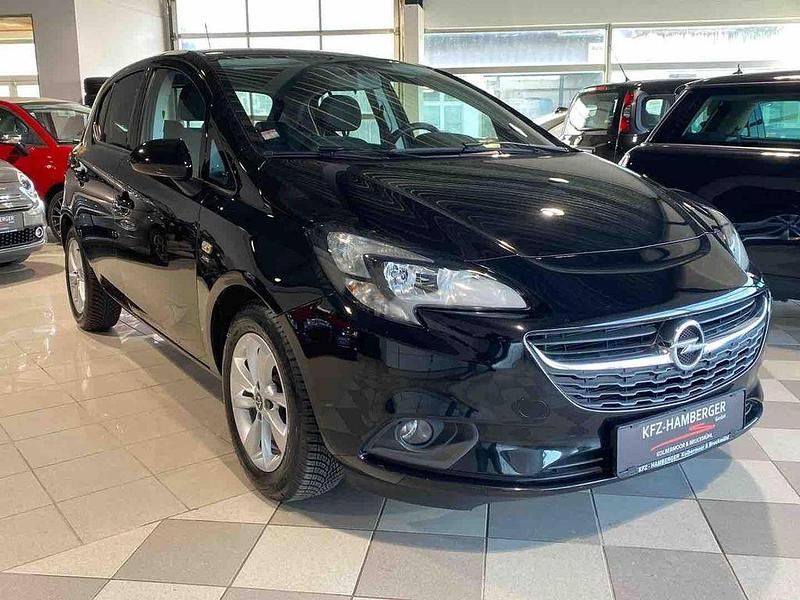 Gebraucht Opel Corsa Active 90 PS (66 kW) 2017 Schwarz Limousine