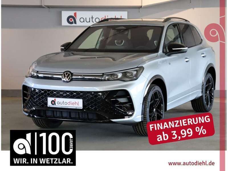 Silver metallic Gebraucht 2024 VW Tiguan R-line SUV | 51.490 € (Superpreis) - Bild 1/4
