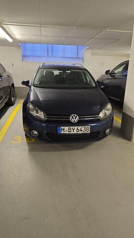 Blau Gebraucht 2012 VW Golf VII Comfortline Kombi | 4.550 € (Superpreis) - Bild 1/4
