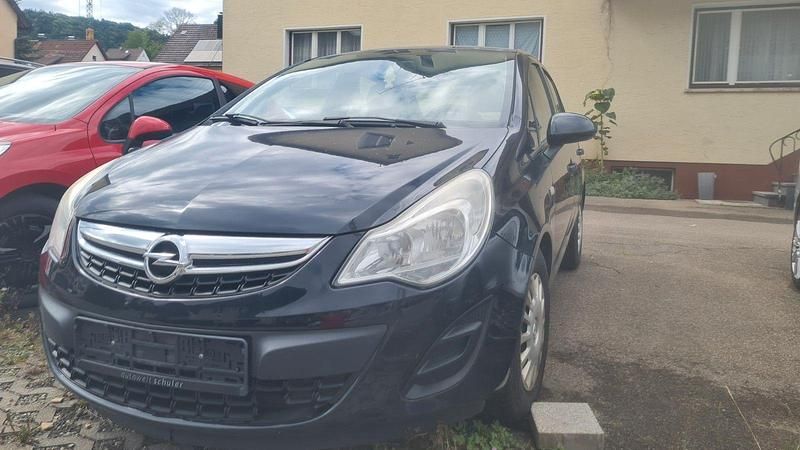 Schwarz Gebraucht 2012 Opel Corsa Kleinwagen | 3.497 € (Fairer Preis) - Bild 1/4