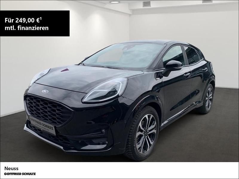 Obsidianschwarz metallic Gebraucht 2022 Ford Puma Gen-E ST-Line X SUV | 17.750 € (Fairer Preis) - Bild 1/4