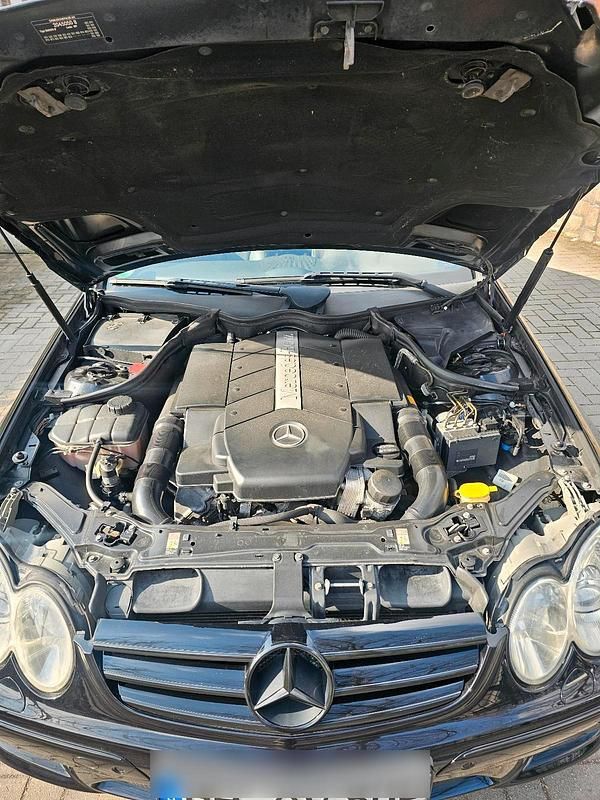 Gebraucht Mercedes CLK500 306 PS (225 kW) 2002 Schwarz Coupé