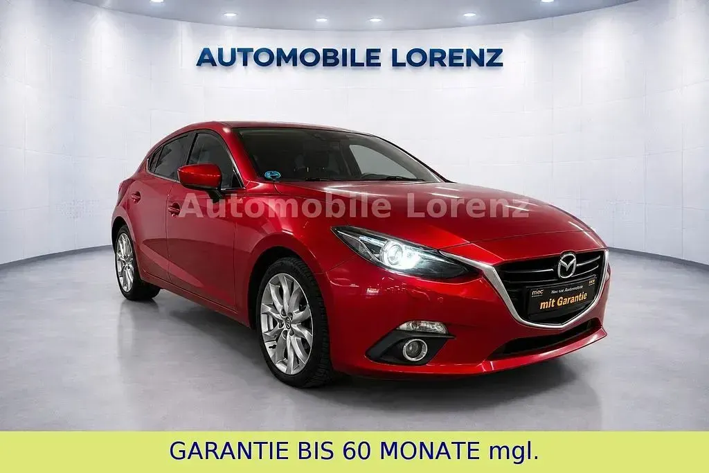 Gebraucht Mazda 3 Sports-Line 120 PS (88 kW) 2015 Rot Limousine