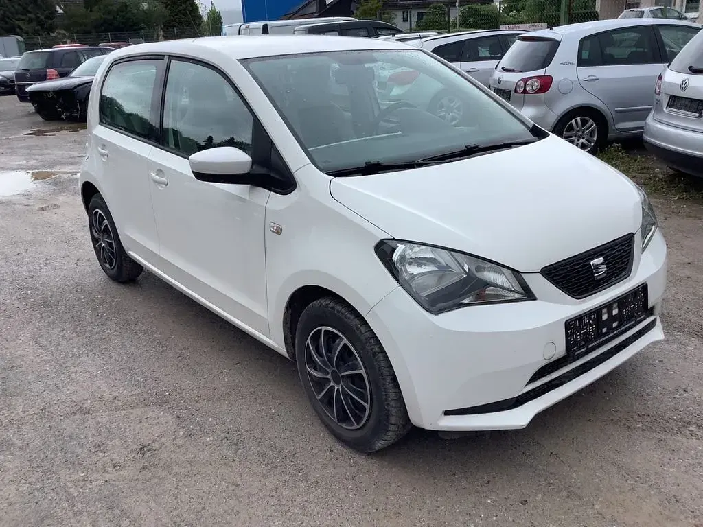 Gebraucht Seat Mii 4You 60 PS (44 kW) 2015 Weiß Kleinwagen