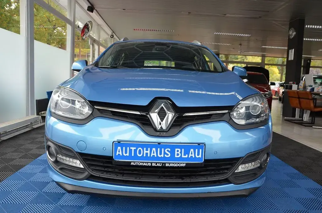Gebraucht Renault Mégane Initiale Paris 116 PS (85 kW) 2014 Blau Limousine