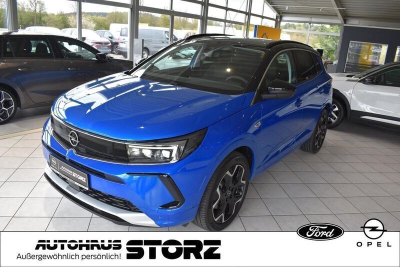Blau/ lackierung drei schichte Gebraucht 2023 Opel Grandland X Elegance SUV | 39.990 € - Bild 1/4