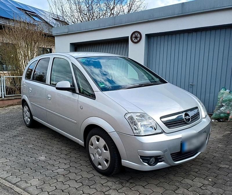 Gebraucht Opel Meriva 102 PS (75 kW) 2008 Silber Van / Kleinbus